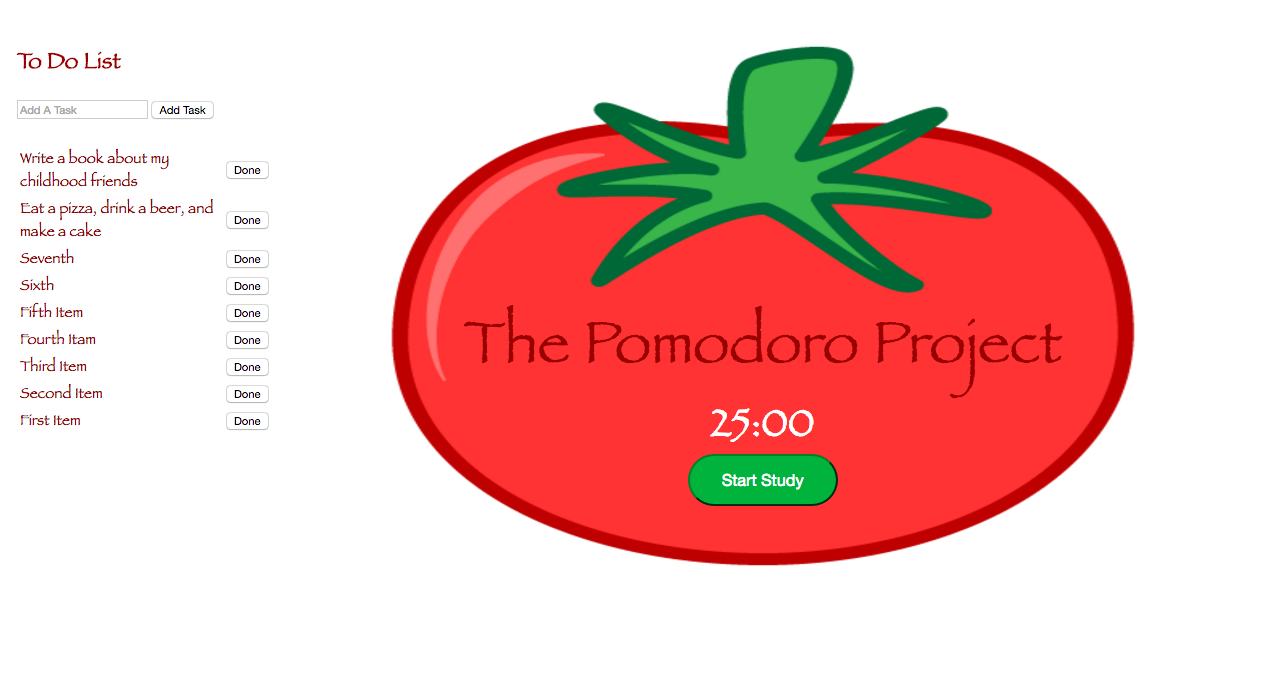 Pomodoro Project